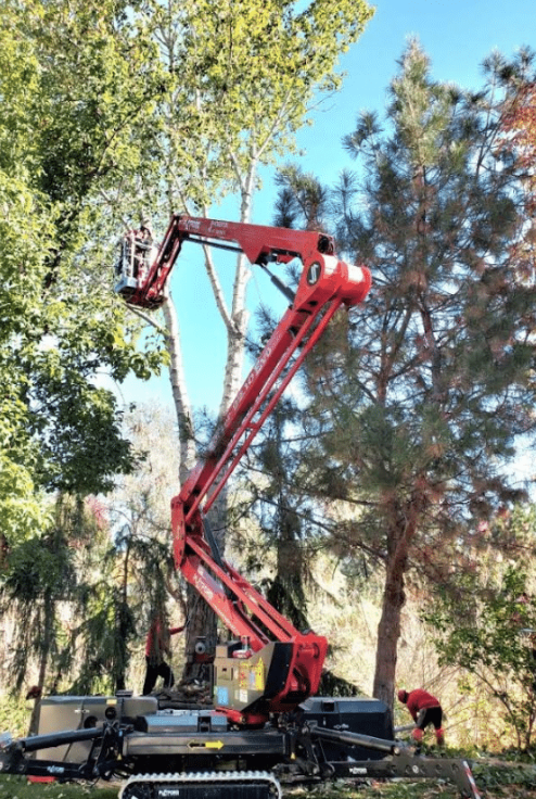 View our spider boom